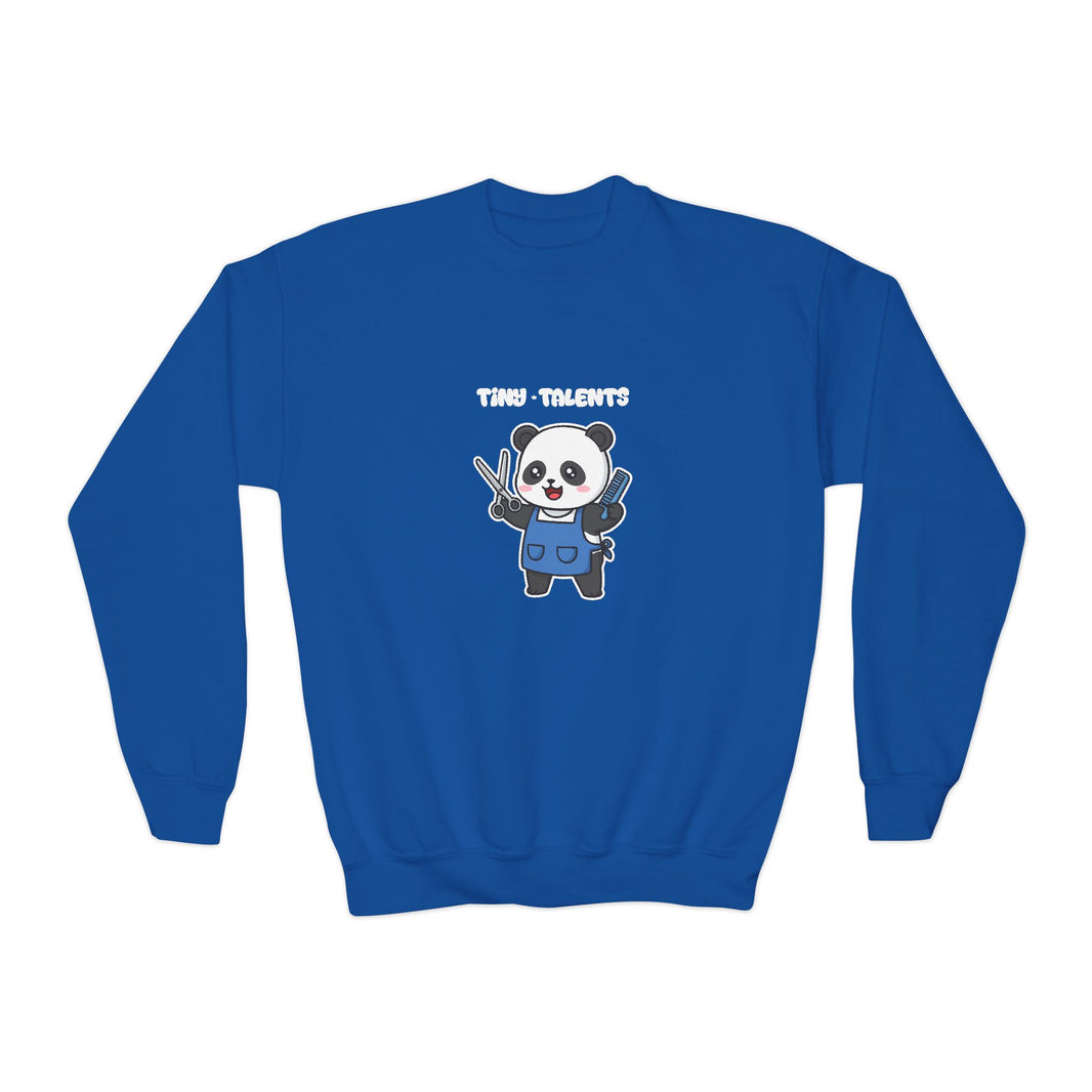 Barber Panda Youth Sweatshirt