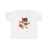 Baseball Player Fox Toddler T-Shirt