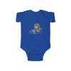 Racecar Driver Lion Shortsleeve Infant Bodysuit