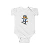 Skateboarder Jaguar Shortsleeve Infant Bodysuit