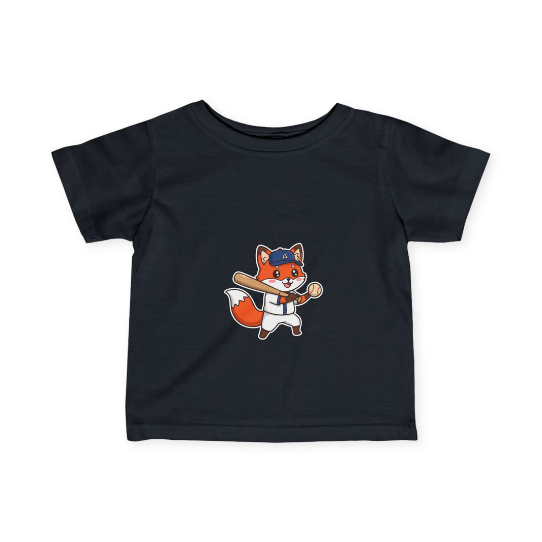 Baseball Player Fox Infant T-Shirt