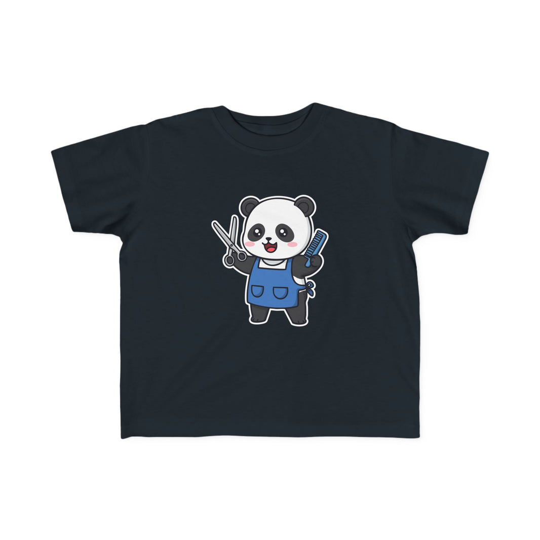 Barber Panda Toddler T-Shirt