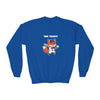 Baseball Player Fox Youth Sweatshirt