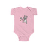 Tennis Player Bunny Shortsleeve Infant Bodysuit