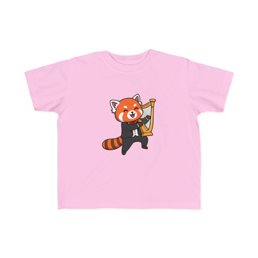 Harp Player Red Panda Toddler T-Shirt