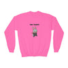 Flute Player Bunny Youth Sweatshirt