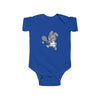 Tennis Player Bunny Shortsleeve Infant Bodysuit
