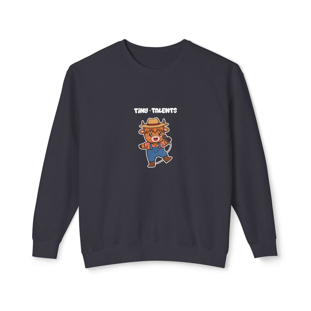Singer Cow Adult Sweatshirt (Unisex)