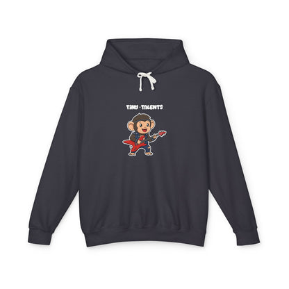 Guitar Chimpanzee Adult Hoodie (Unisex)