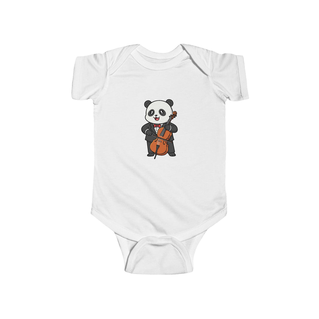 Cello Panda Shortsleeve Infant Bodysuit