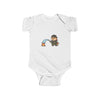 Firefighter Dog Shortsleeve Infant Bodysuit