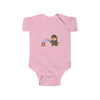 Firefighter Dog Shortsleeve Infant Bodysuit