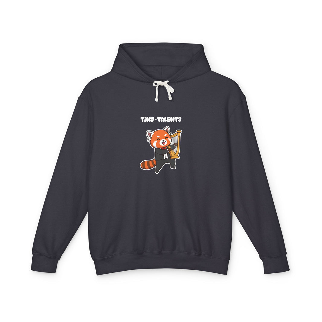 Harp Player Red Panda Adult Hoodie (Unisex)