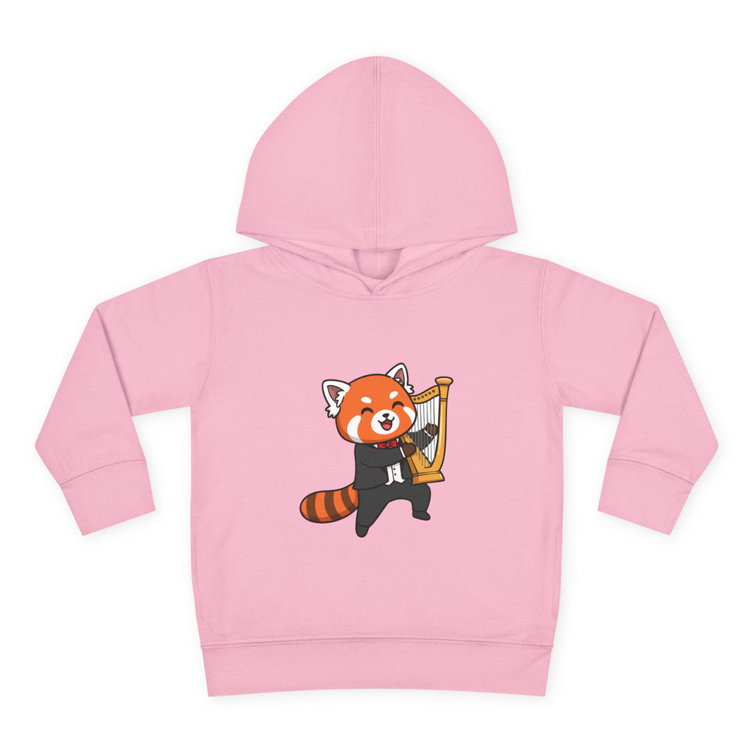 Harp Player Red Panda Toddler Hoodie