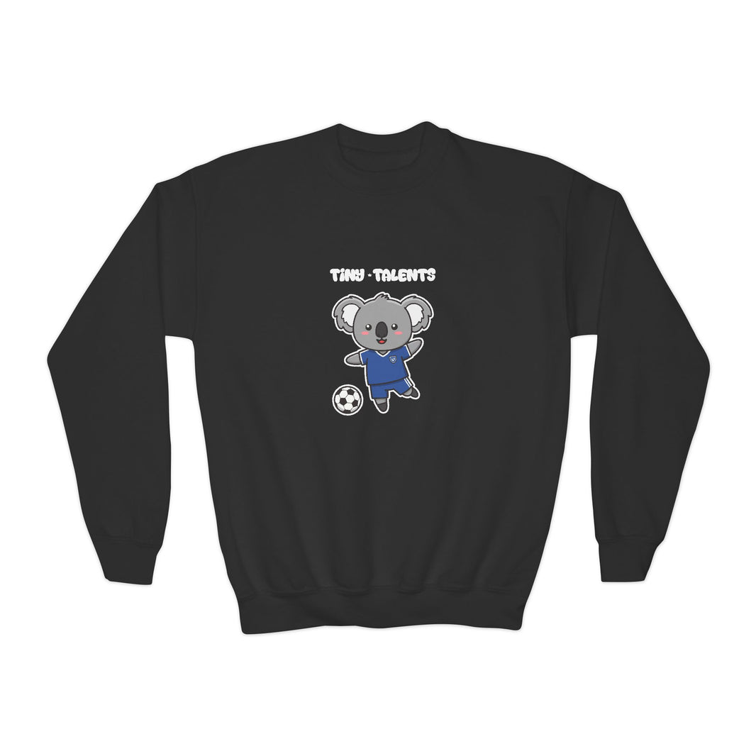 Soccer Player Koala Youth Sweatshirt