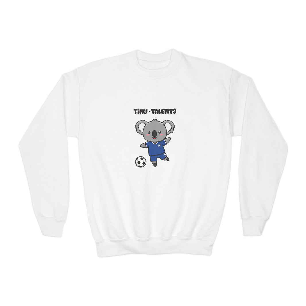 Soccer Player Koala Youth Sweatshirt
