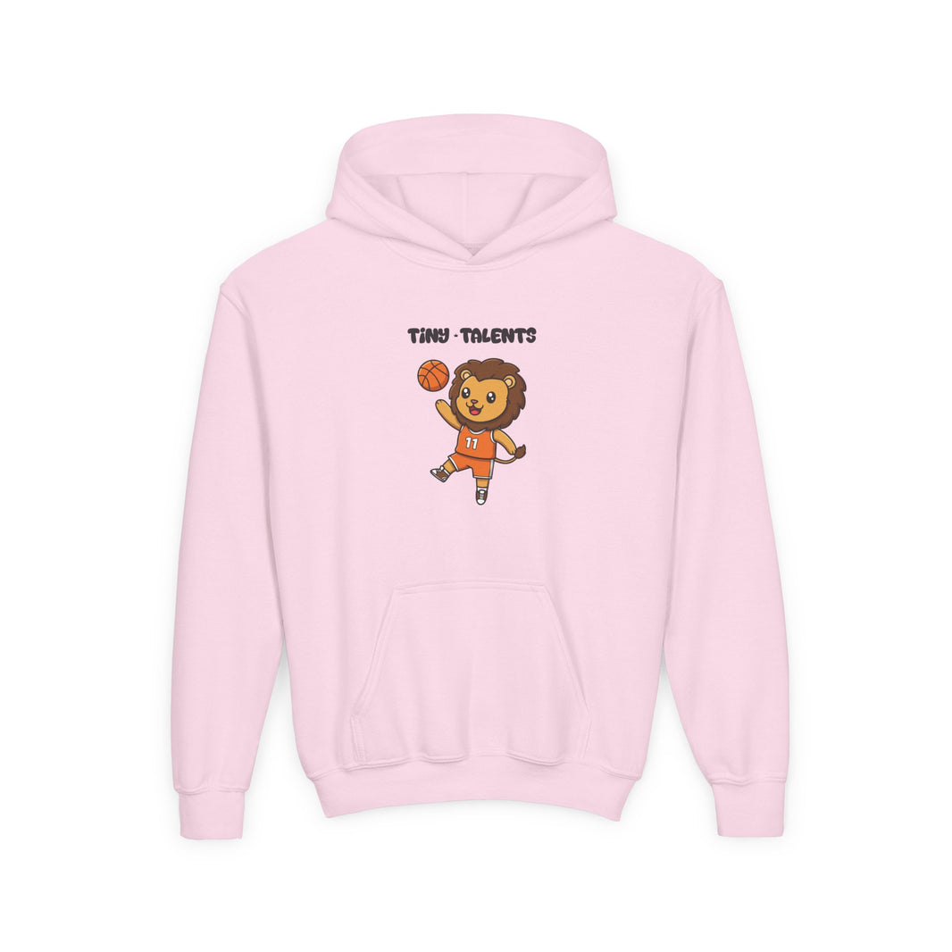 Basketball Player Lion Youth Hoodie