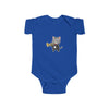 Trumpet Player Cat Shortsleeve Infant Bodysuit