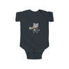 Trumpet Player Cat Shortsleeve Infant Bodysuit