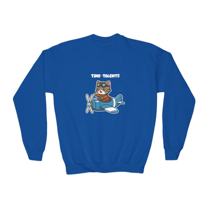 Pilot Cat Youth Sweatshirt