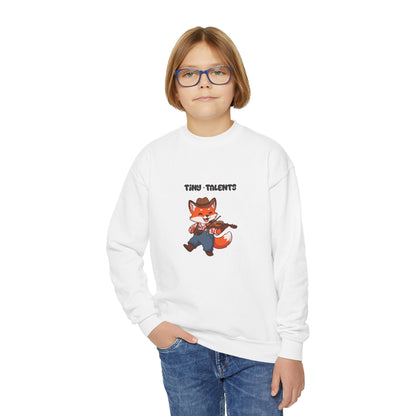 Fiddle Player Fox Youth Sweatshirt