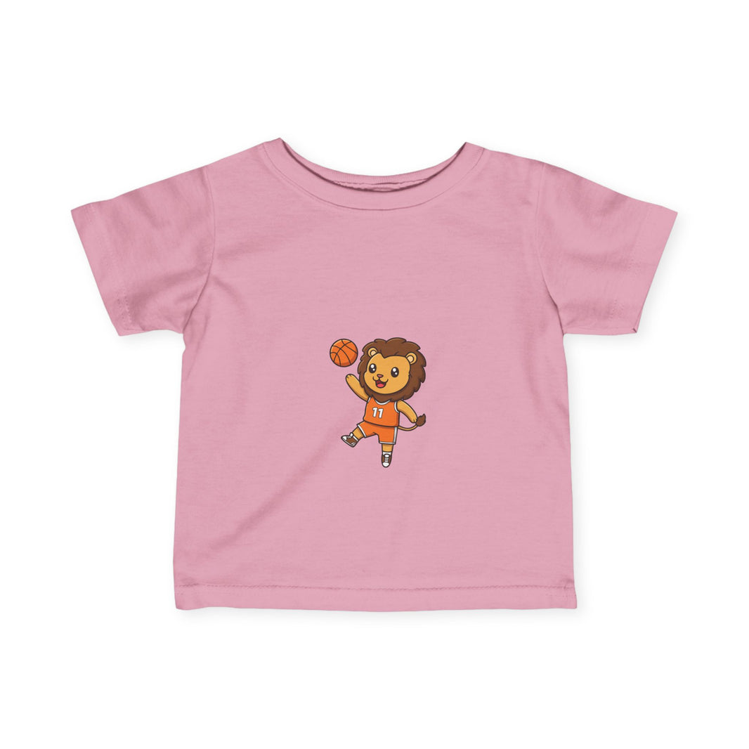 Basketball Player Lion Infant T-Shirt