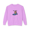 Racecar Driver Lion Adult Sweatshirt (Unisex)