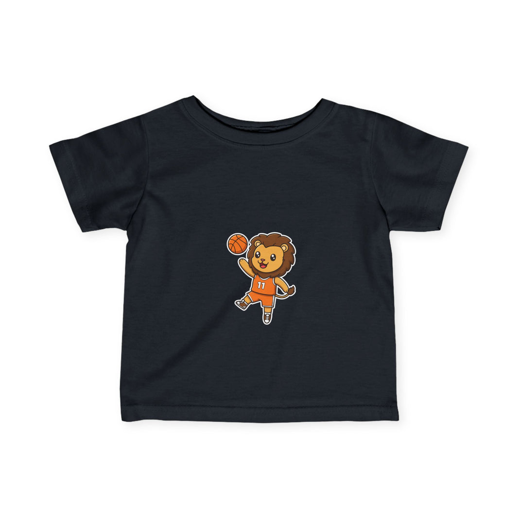 Basketball Player Lion Infant T-Shirt
