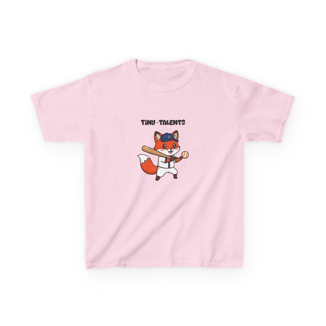 Baseball Player Fox Youth T-Shirt