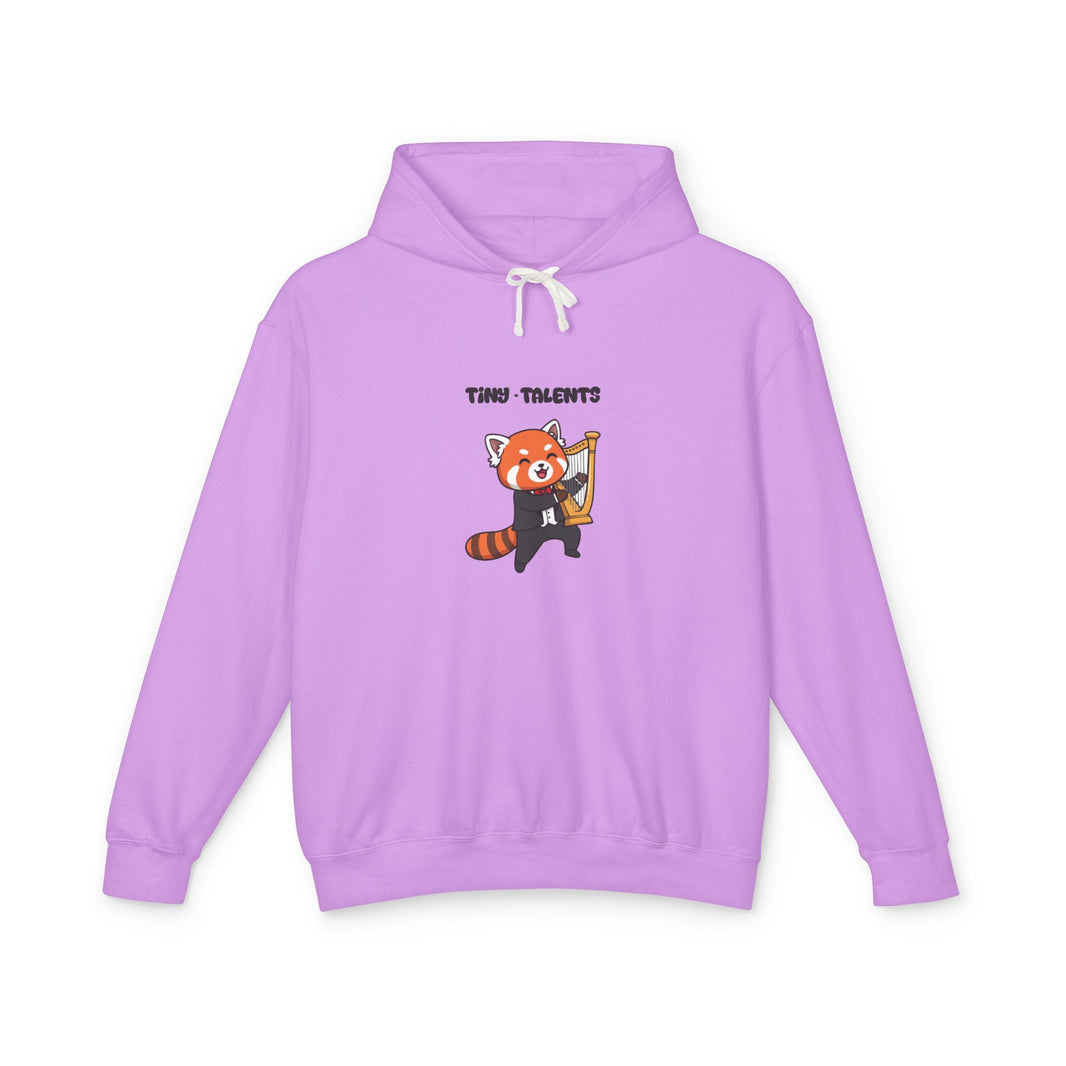 Harp Player Red Panda Adult Hoodie (Unisex)