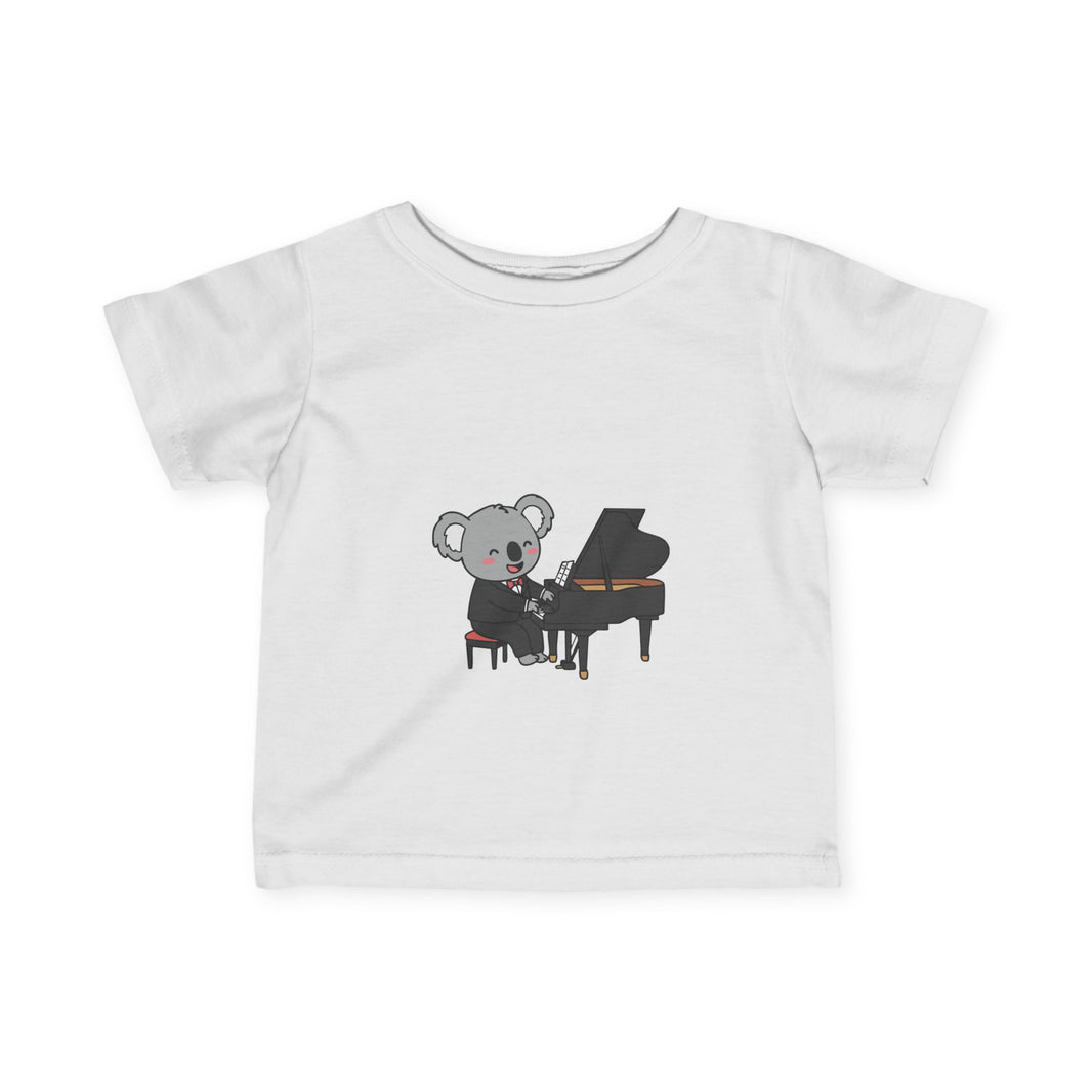 Piano Player Koala Infant T-Shirt