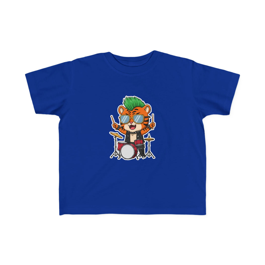 Drummer Tiger Toddler T-Shirt
