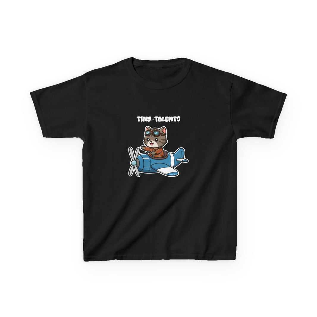 Pilot Cat Youth T-Shirt