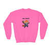 Football Player Red Panda Youth Sweatshirt