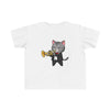 Trumpet Player Cat Toddler T-Shirt