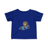 Racecar Driver Lion Infant T-Shirt