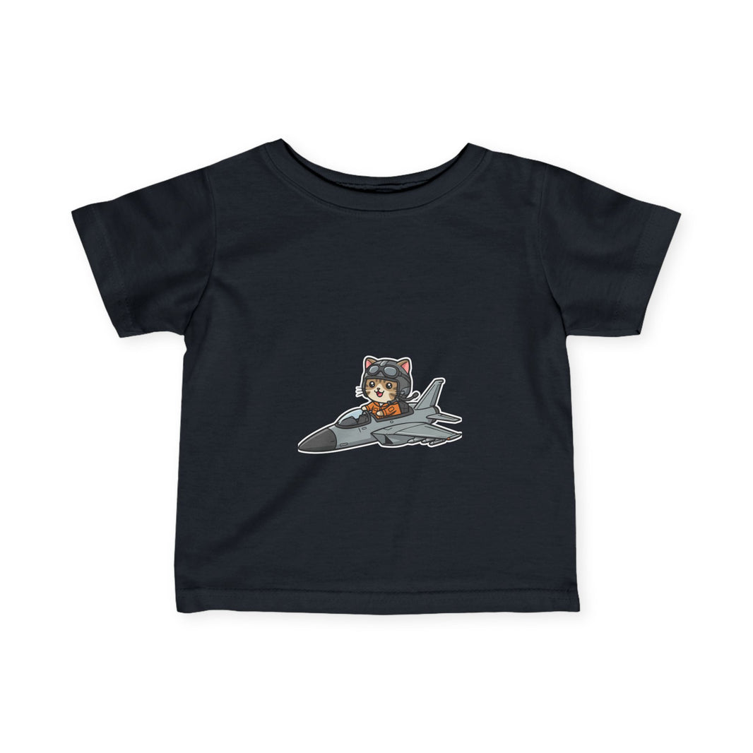Pilot Cat Infant T-Shirt