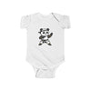 Karate Panda Shortsleeve Infant Bodysuit