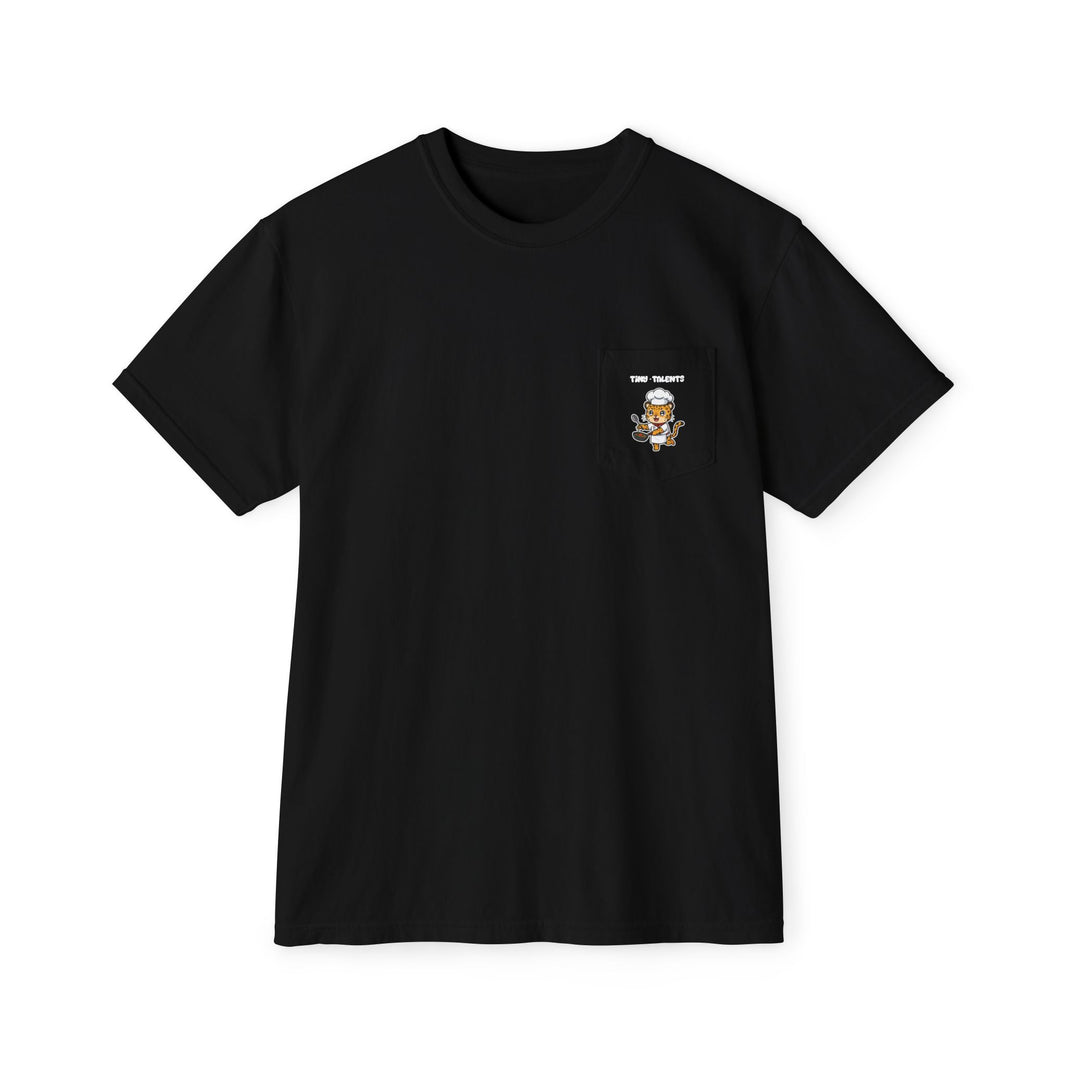 Chef Jaguar Adult Pocket T-Shirt (Unisex)