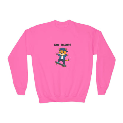 Skateboarder Jaguar Youth Sweatshirt