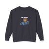 Racecar Driver Lion Adult Sweatshirt (Unisex)