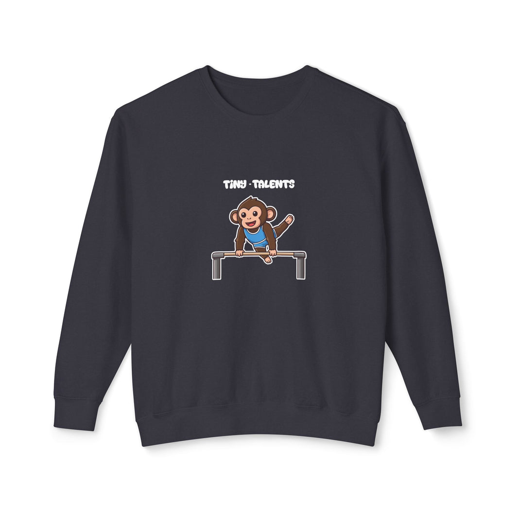 Gymnast Chimpanzee Adult Sweatshirt (Unisex)