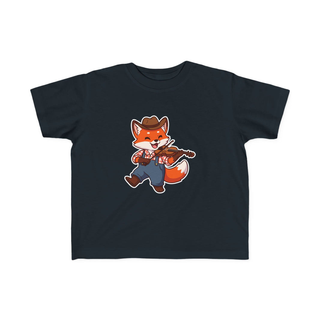 Fiddle Player Fox Toddler T-Shirt