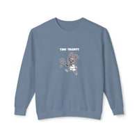Tennis Player Bunny Adult Sweatshirt (Unisex)