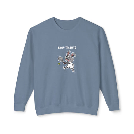 Tennis Player Bunny Adult Sweatshirt (Unisex)