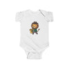 Saxophone Player Lion Shortsleeve Infant Bodysuit