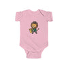 Saxophone Player Lion Shortsleeve Infant Bodysuit
