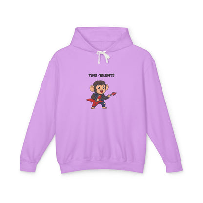 Guitar Chimpanzee Adult Hoodie (Unisex)