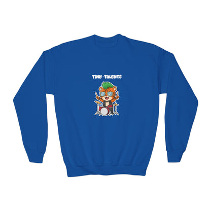 Drummer Tiger Youth Sweatshirt