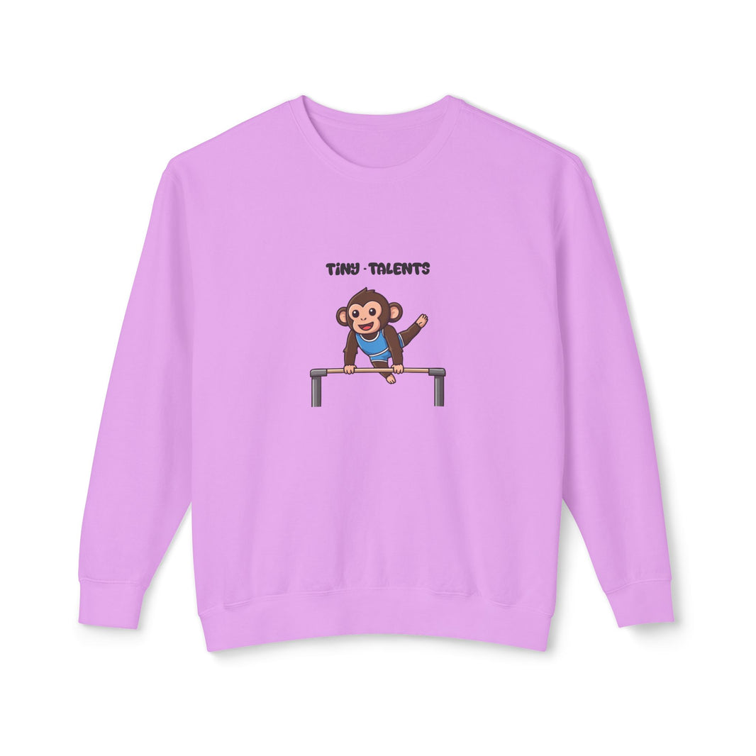 Gymnast Chimpanzee Adult Sweatshirt (Unisex)